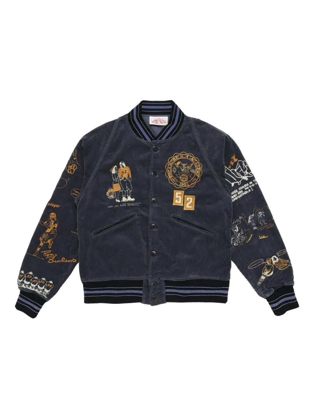 

Варьете куртка из вельвета Samuel Zelig, синий