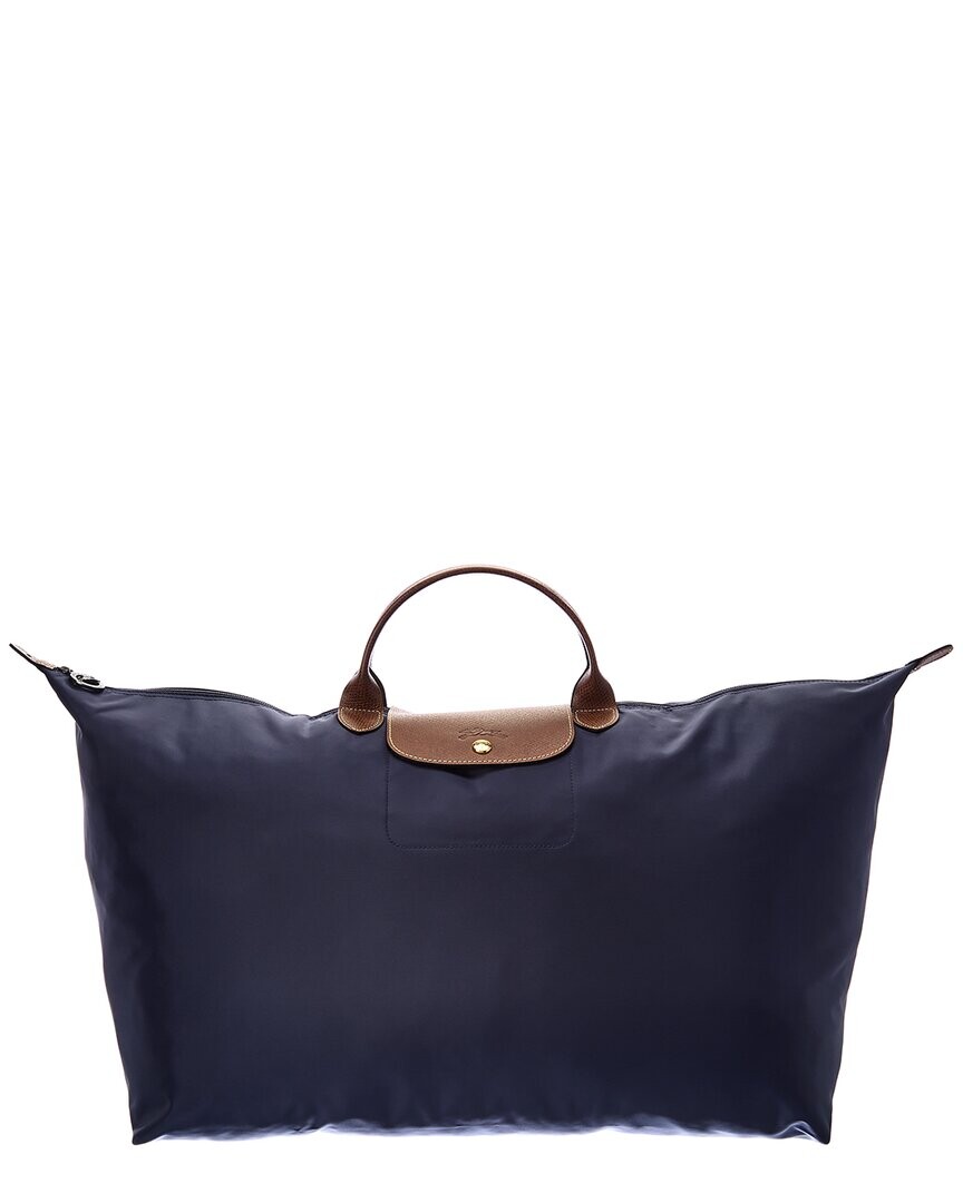 

Оригинальная сумка-тоут Longchamp Le Pliage, синий
