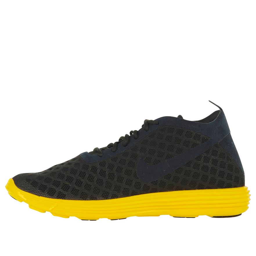 

Беговые кроссовки Nike Lunar Rejuven8 Mid + 'Black Yellow', черный