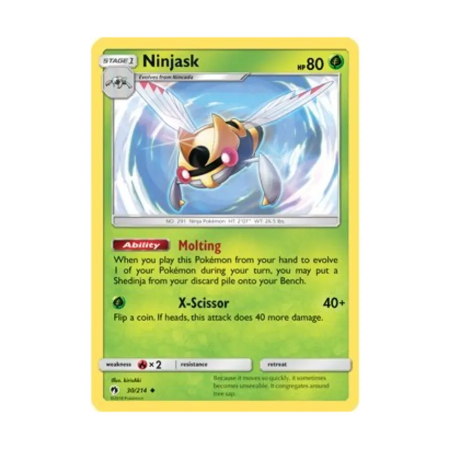 

CCG Ниндзяск (U) #30, Pokemon - SM - Lost Thunder - Singles