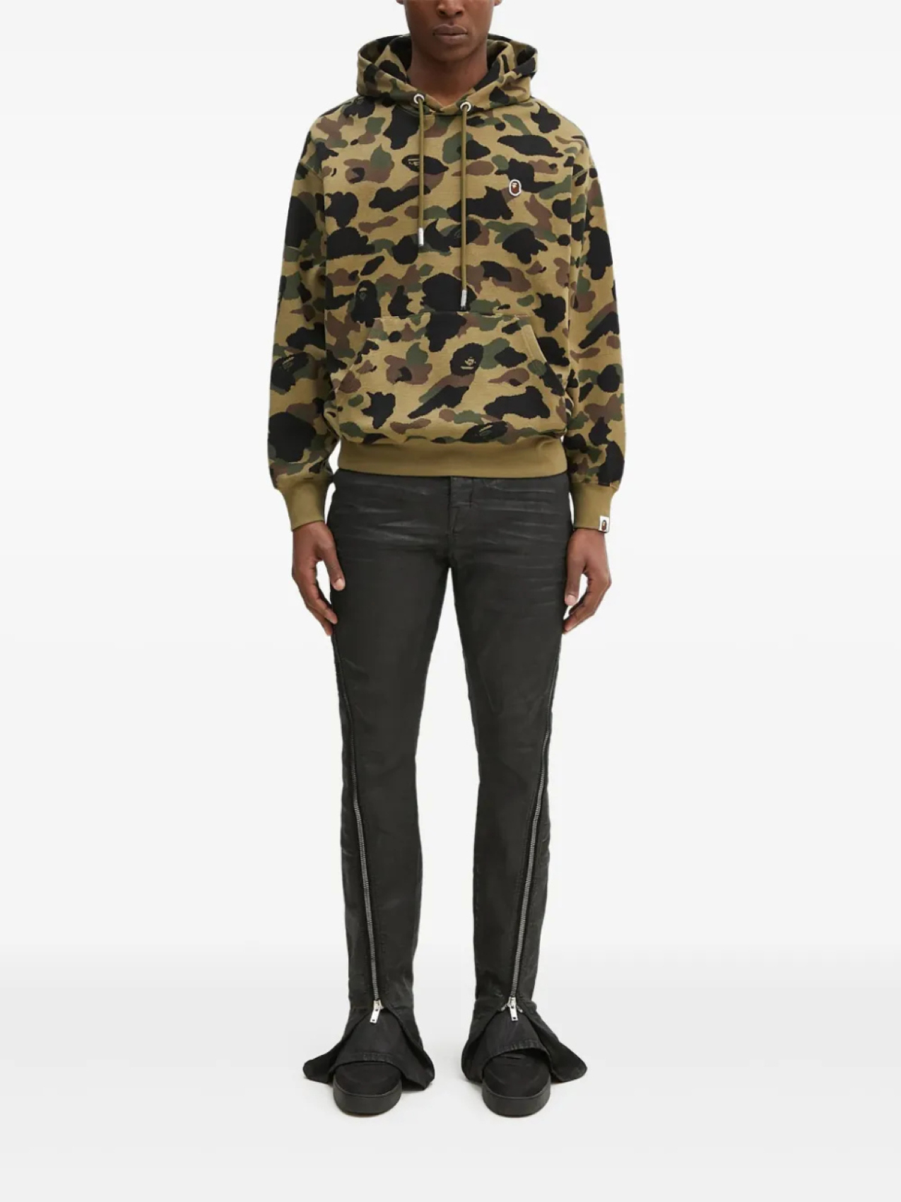 

Толстовка с капюшоном BATHING APE с камуфляжным узором A Bathing Ape, нейтральный