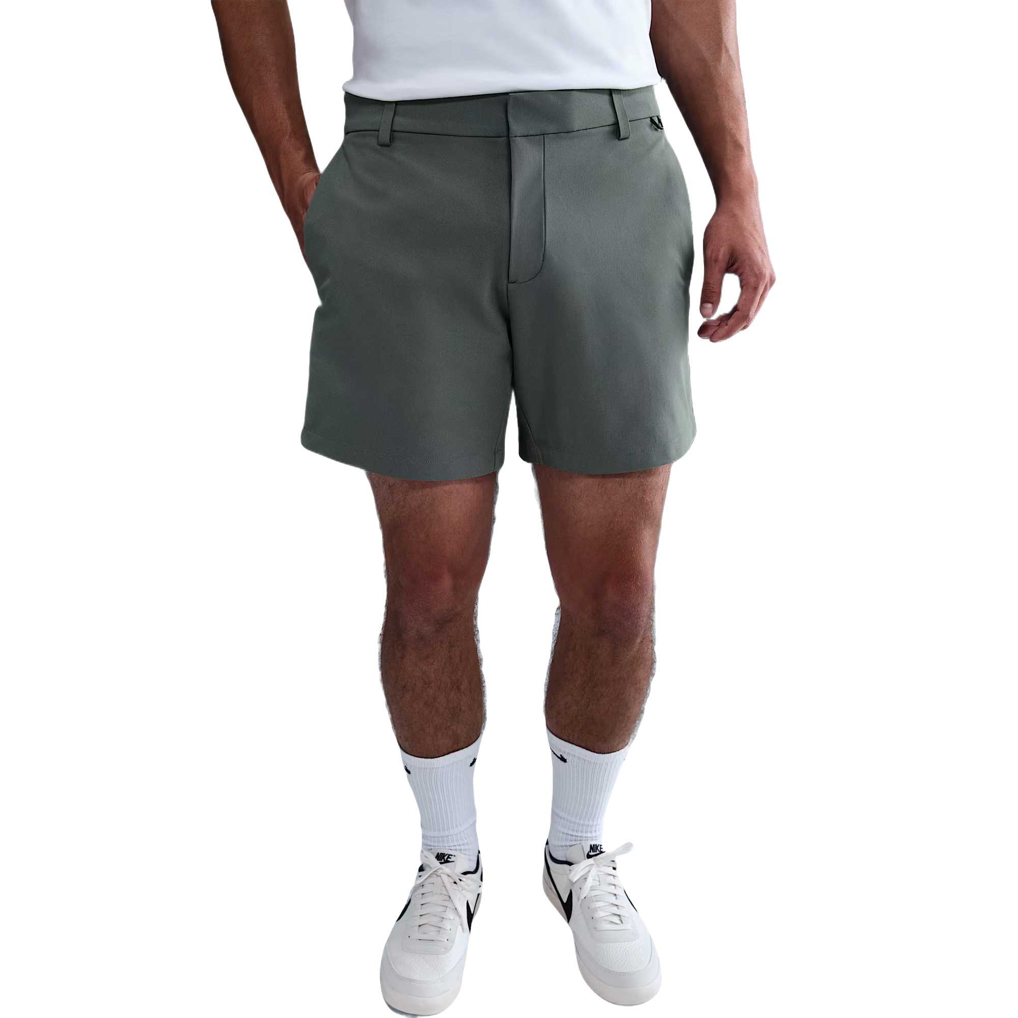 Мужские шорты casual dri fit темно-серые Nike, темно-серый