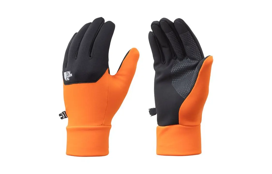 

THE NORTH FACE Полиэстеровые спортивные перчатки Unisex Orange/Black, Черный, THE NORTH FACE Полиэстеровые спортивные перчатки Unisex Orange/Black