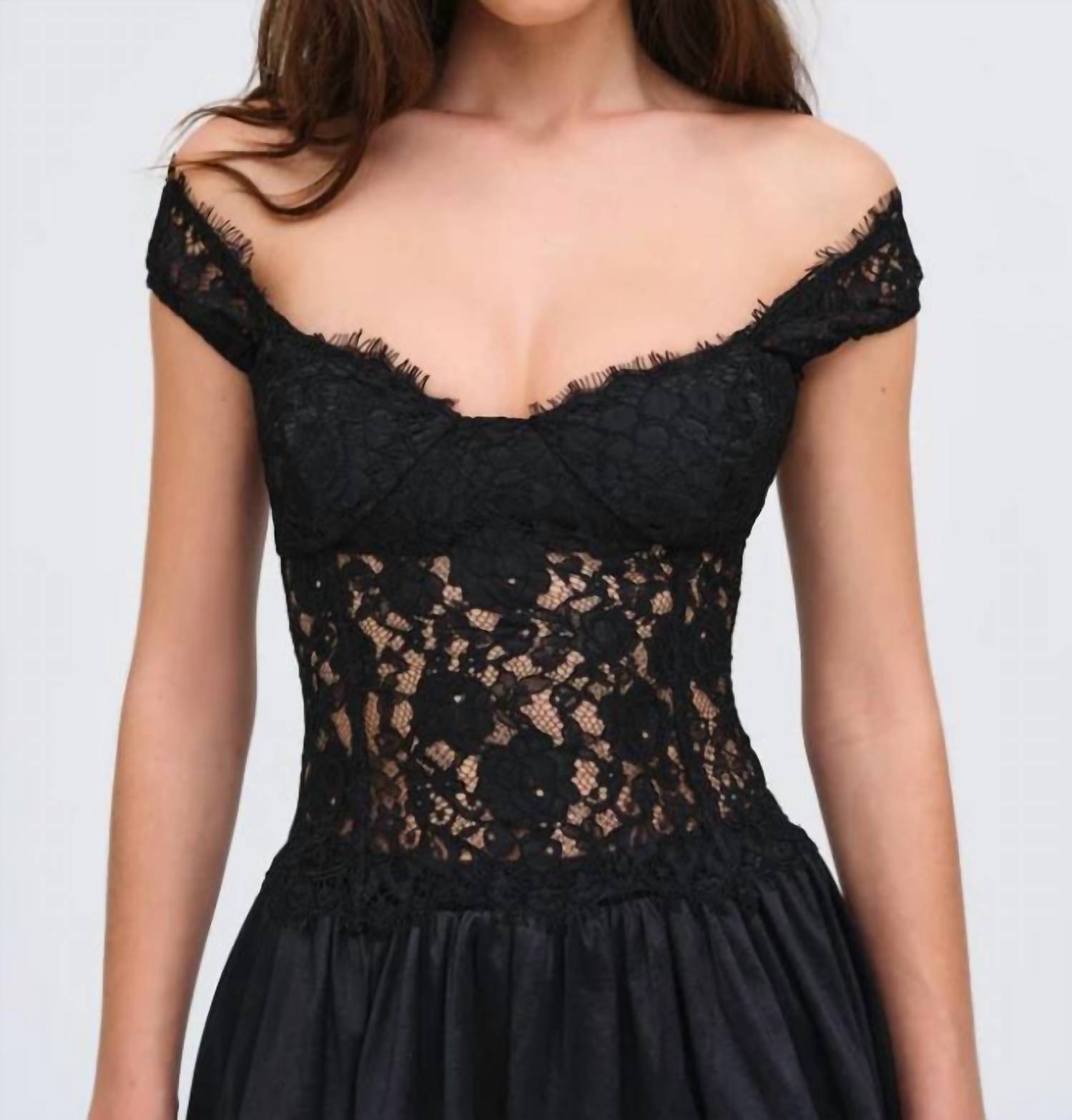 

Кружевной топ Waverly черного цвета for Love & Lemons