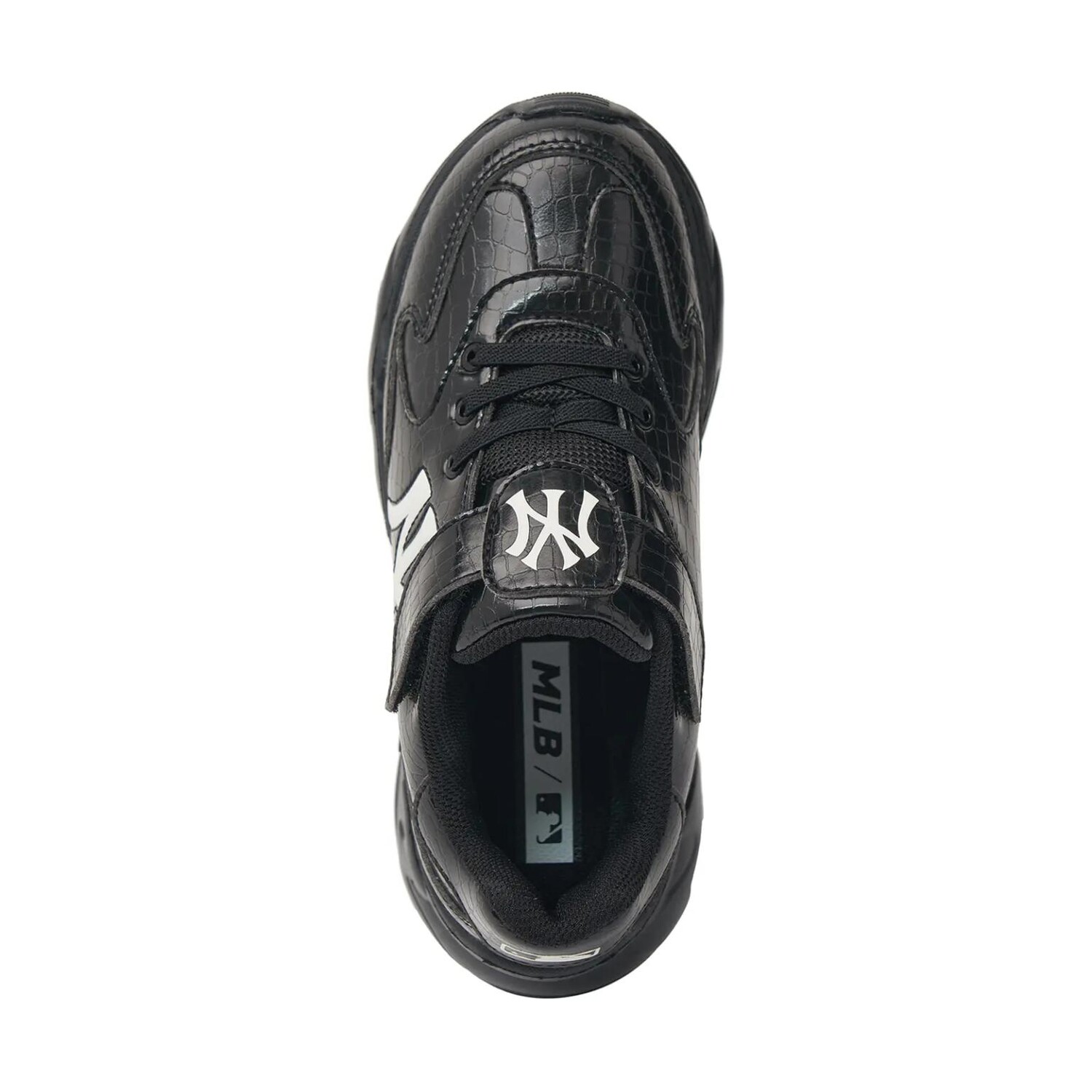 Кроссовки MLB KIDS Kids Lifestyle Shoes Kids Low-top Black/white, черный/белый — фото 4