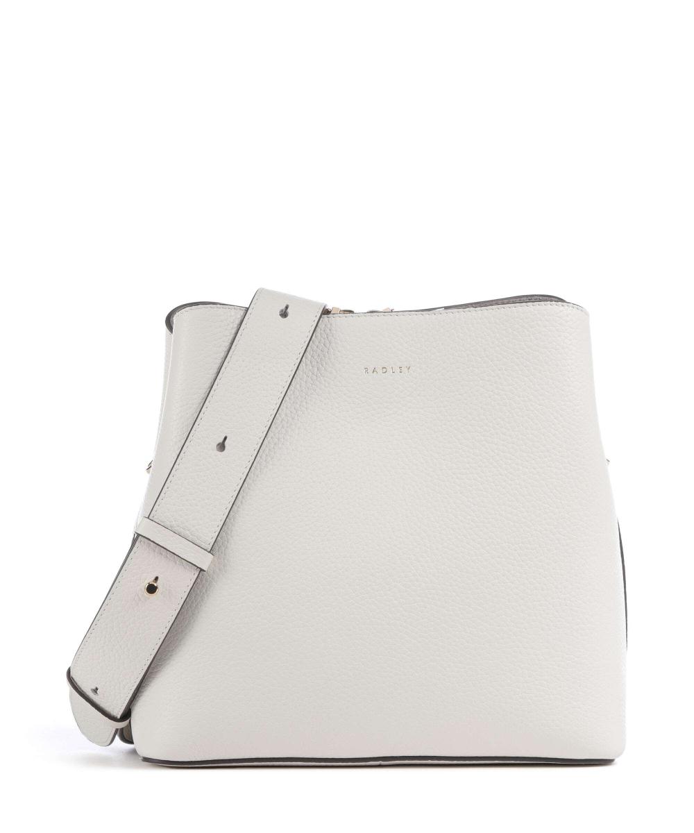 

Сумка через плечо Dukes Place из зернистой коровьей кожи Radley London, белый