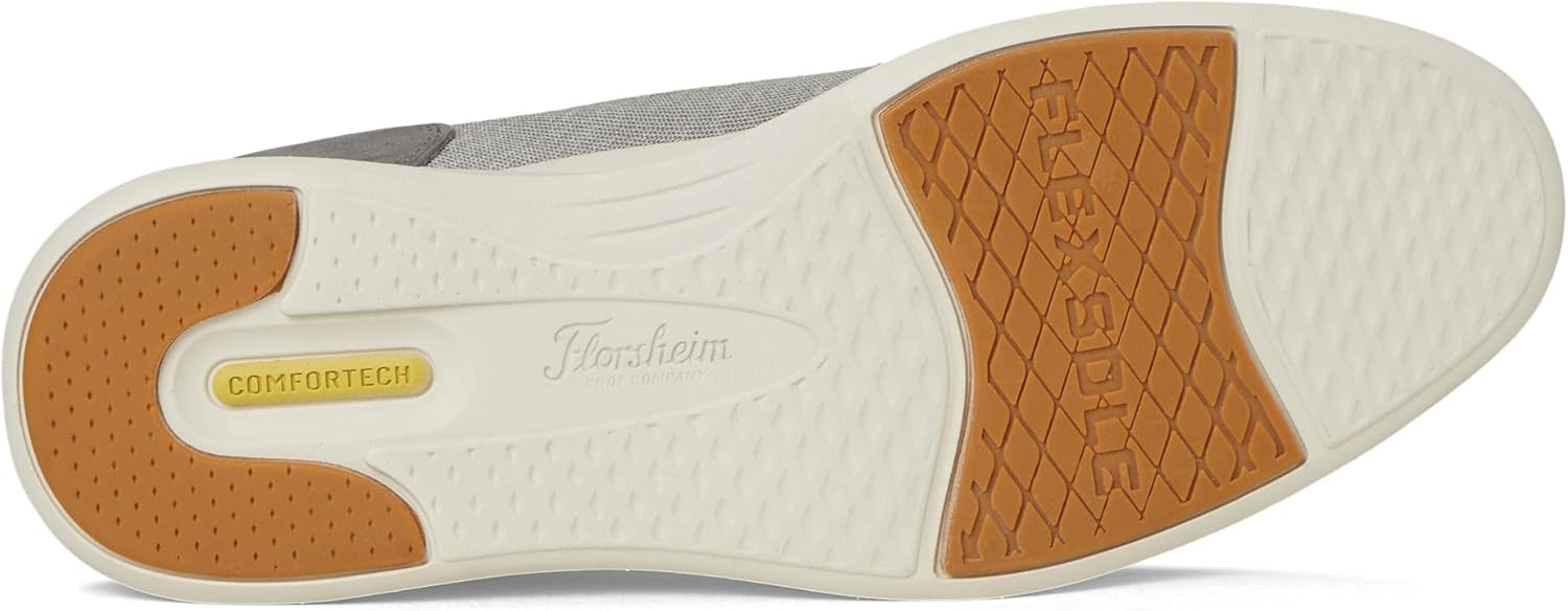 Мужские слипоны Florsheim Launch Knit с эластичной шнуровкой, серый — фото 3