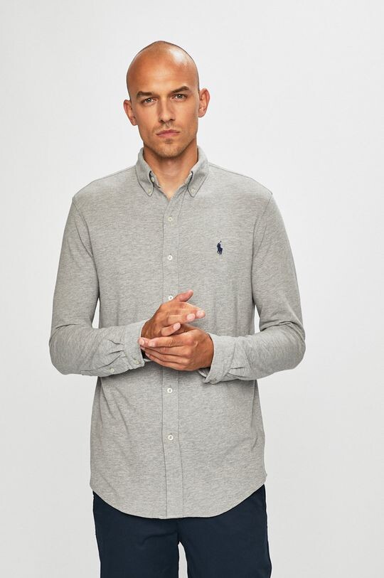 

Рубашка 710654408019 Polo Ralph Lauren, серый