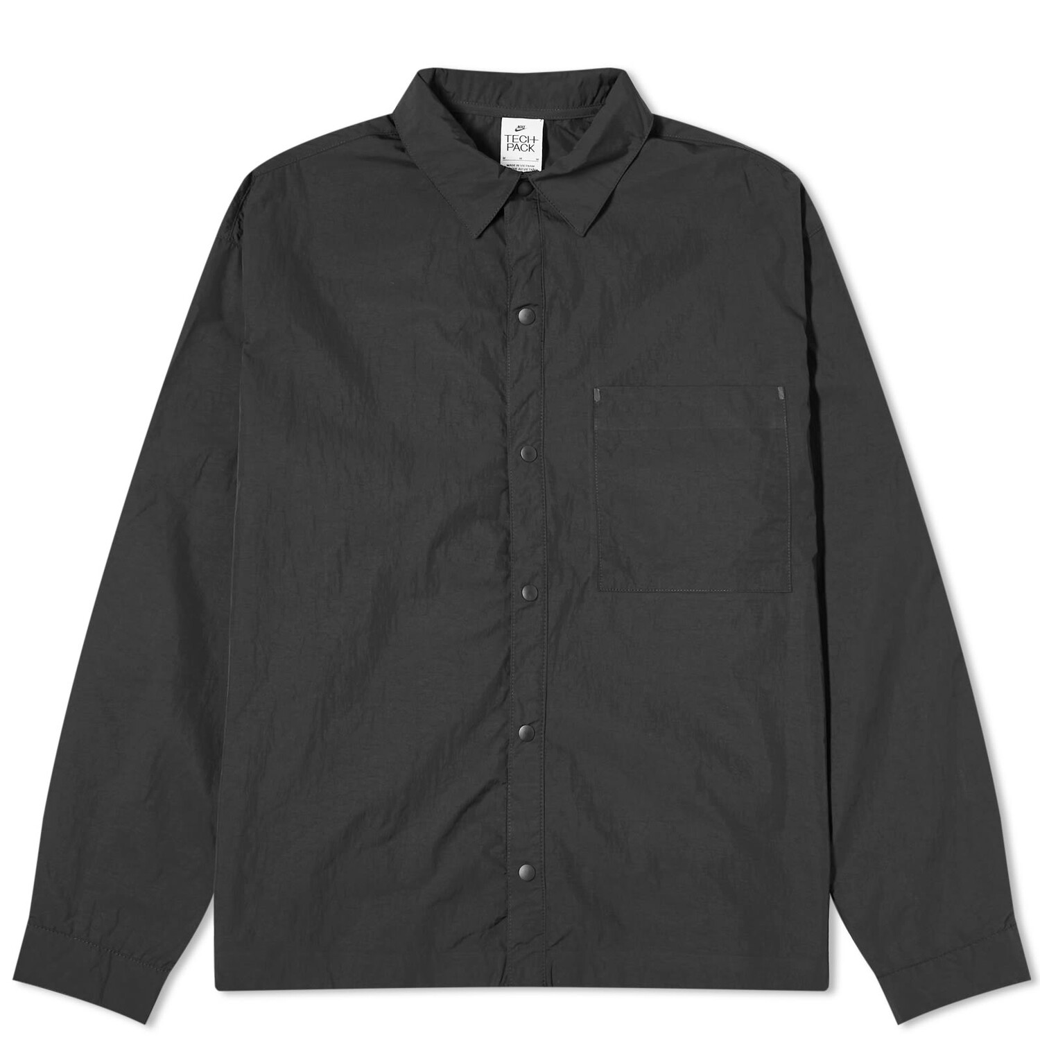

Рубашка Nike Tech Pack Woven Long Sleeve Shirt, черный