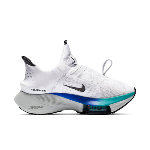 Кроссовки air zoom tempo next% flyease Nike, белый — фото 2