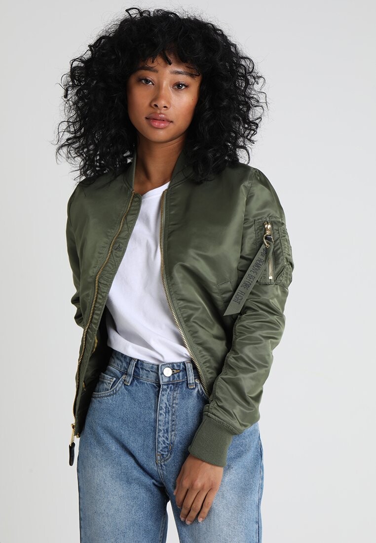 

Куртка-бомбер Alpha Industries, Серый, Куртка-бомбер Alpha Industries