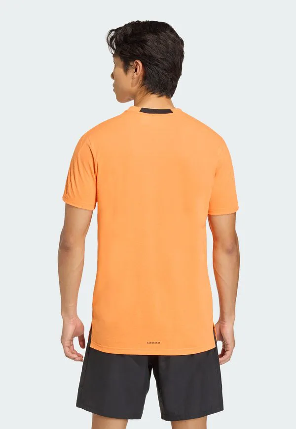 Спортивная футболка для тренировок d4t Adidas Performance, Pure Orange — фото 2