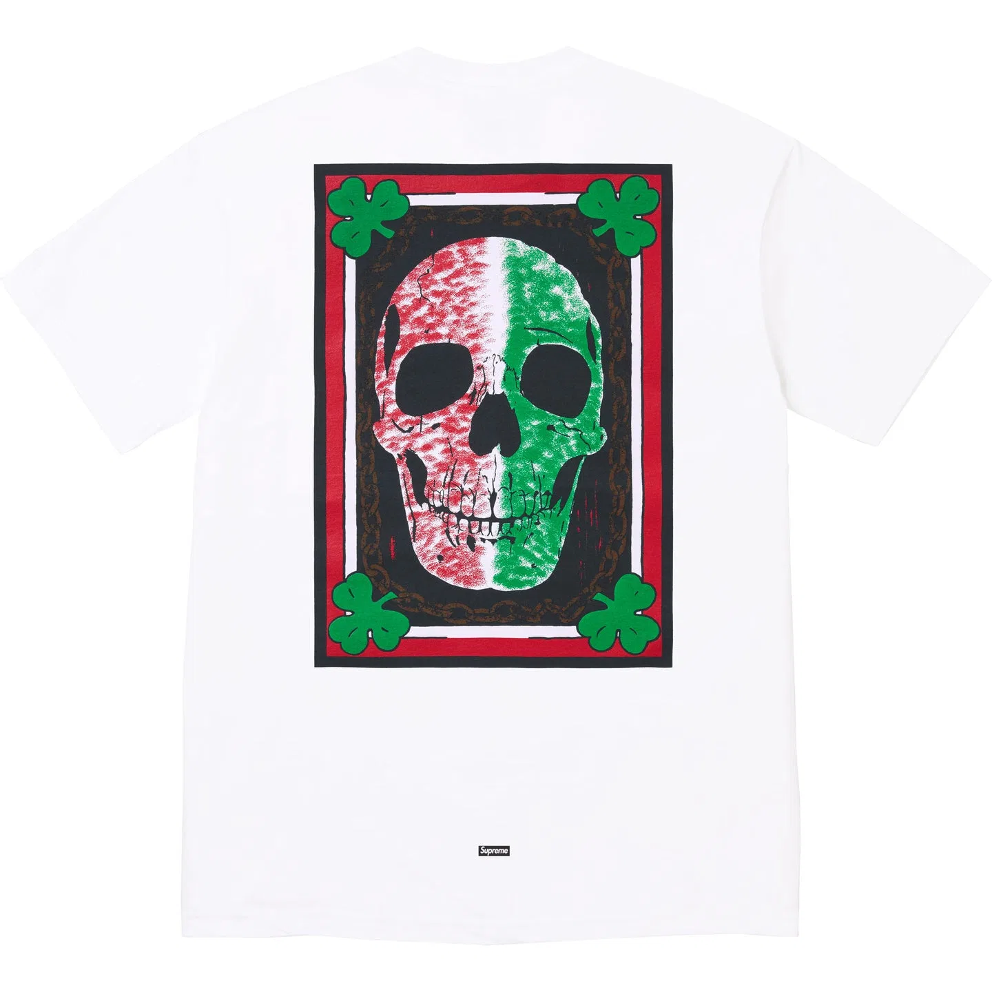 Футболка Supreme x Mike Kelley Banner Tee Белая