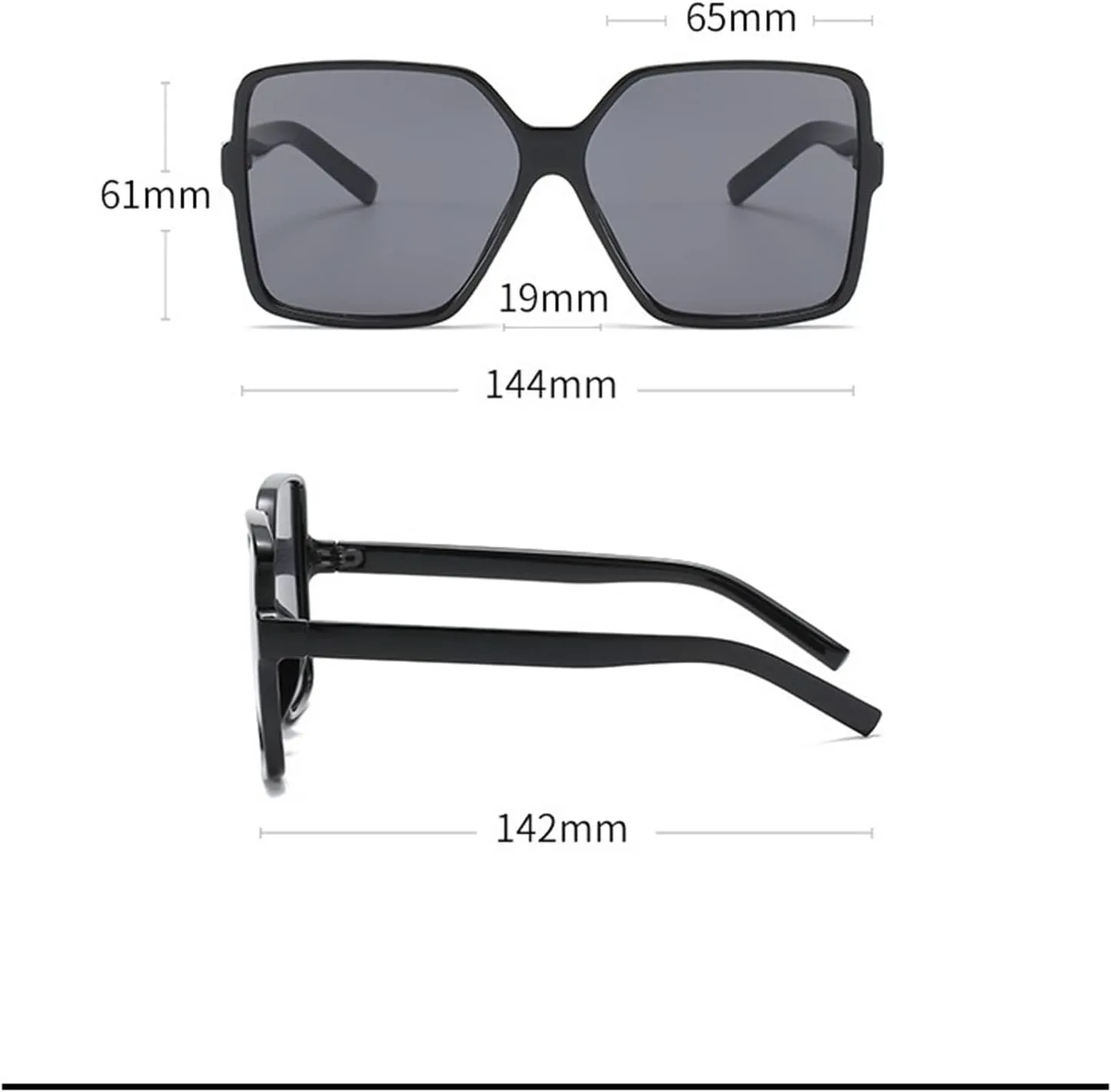 

Солнцезащитные очки GAOXIN в квадратной оправе большого размера для мужчин и женщин, в стиле ретро, ​​для уличной фотосъемки, декоративные (Цвет: E, Размер: 1), E