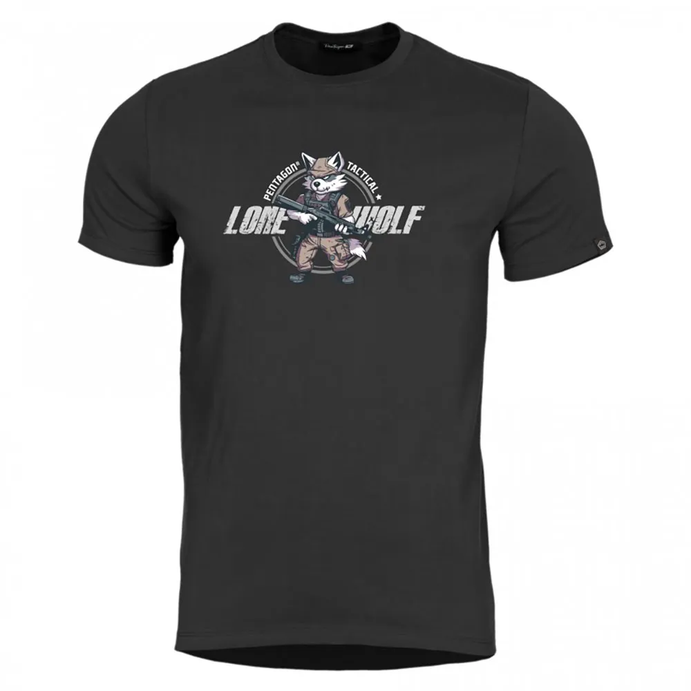 

Футболка Pentagon Ageron Lone Wolf, черный