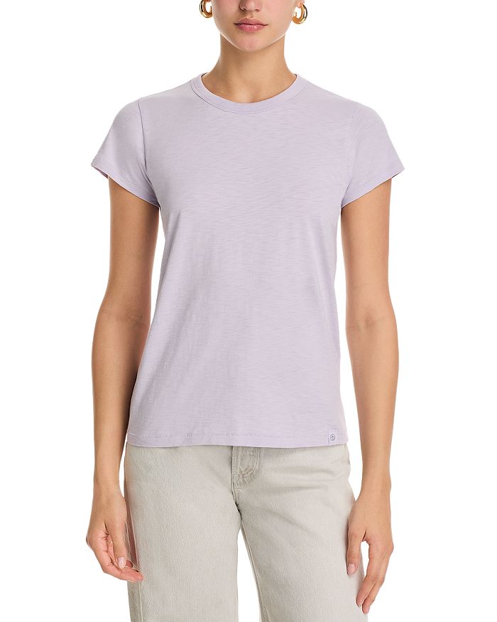 

Футболка с коротким рукавом Slub rag & bone, фиолетовый