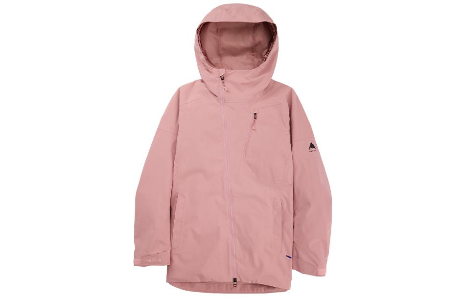 

Пине 23 24 Зимний сезон Пине СТРЕТЧ Верхняя часть лыжного костюма женская BURTON, розовый