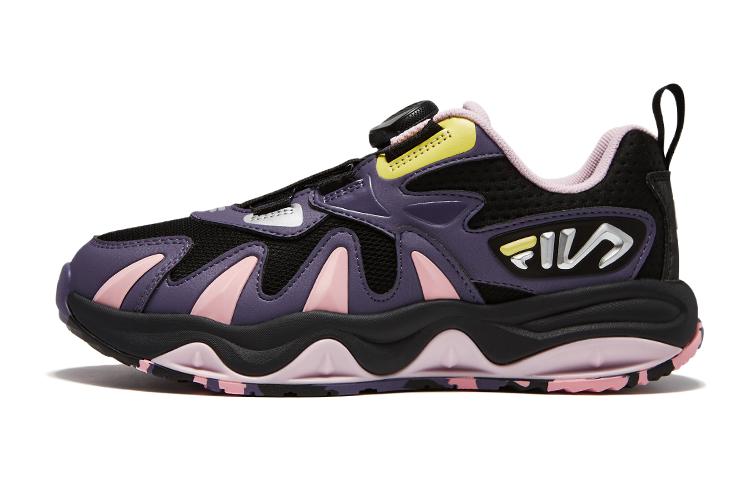 

FILA KIDS Детские кроссовки с амортизацией, износостойкие, черные, фиолетовые, для подростков