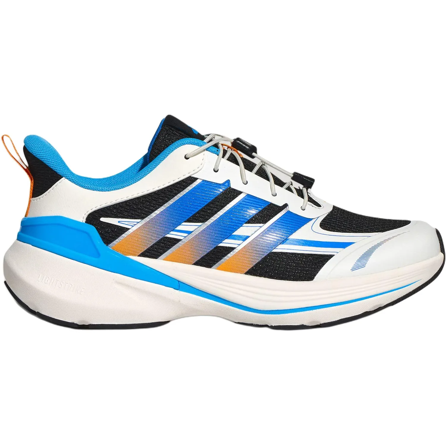 Adidas Беговые кроссовки lightdart бело-синие детские — фото 3