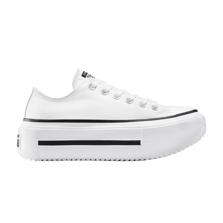 

Кроссовки Chuck Taylor All Star Lift Double Stack Low 'White Black', белый