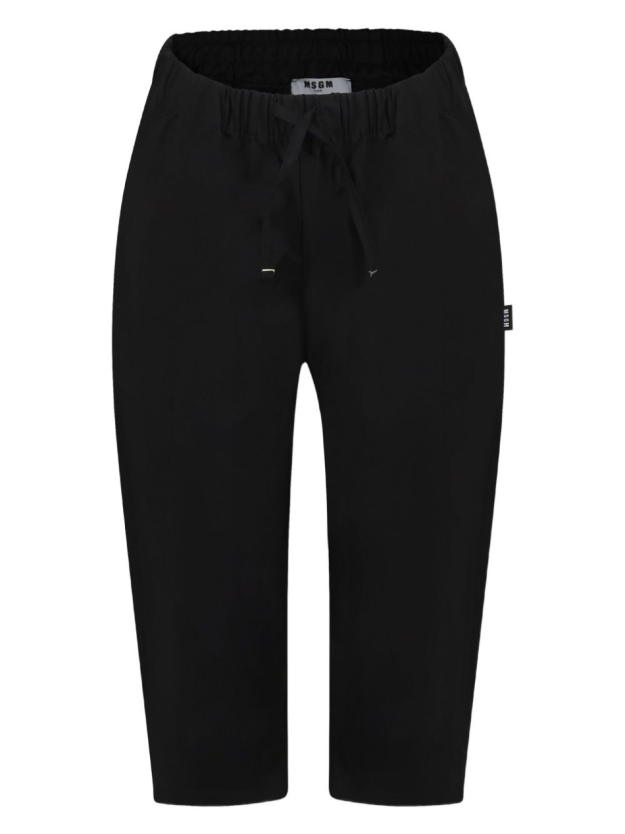 

MSGM Kids спортивные брюки с кулиской, черный