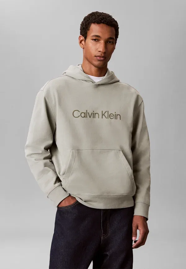 Толстовка с капюшоном Calvin Klein Standard logo hoodie, тень