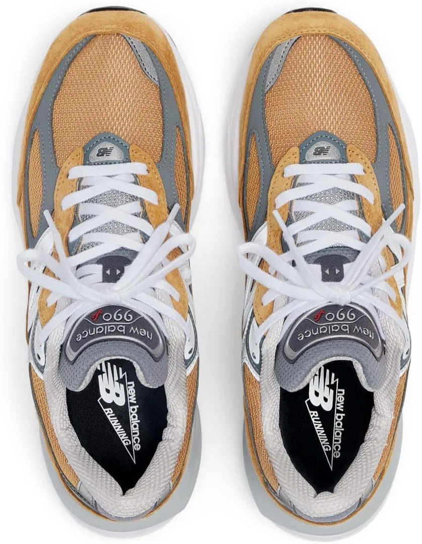 Кроссовки New Balance Unisex Made in USA 990 V6, 2-Workwear Grey — фото 2
