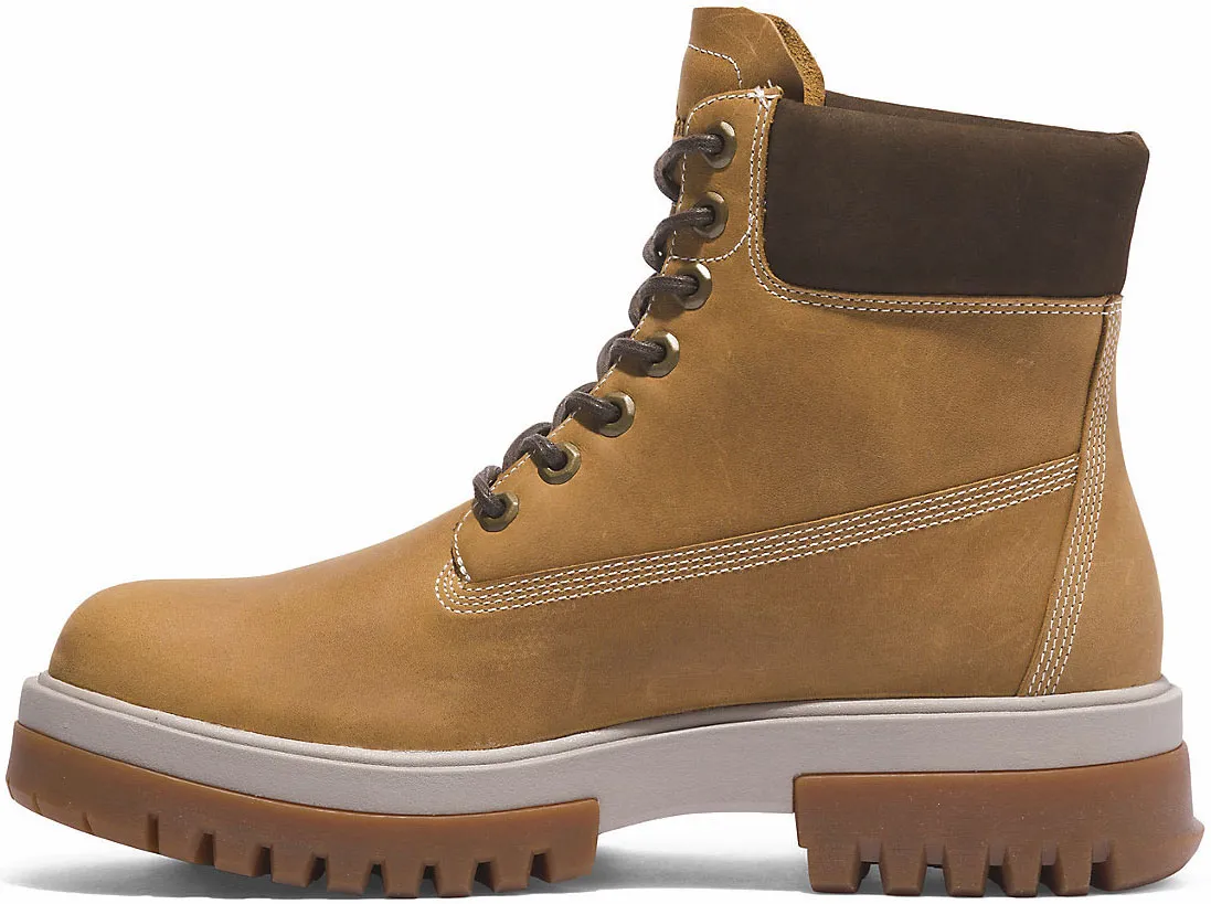 Мужские ботинки Timberland ARBOR ROAD на шнуровке водонепроницаемые, горчичный — фото 3