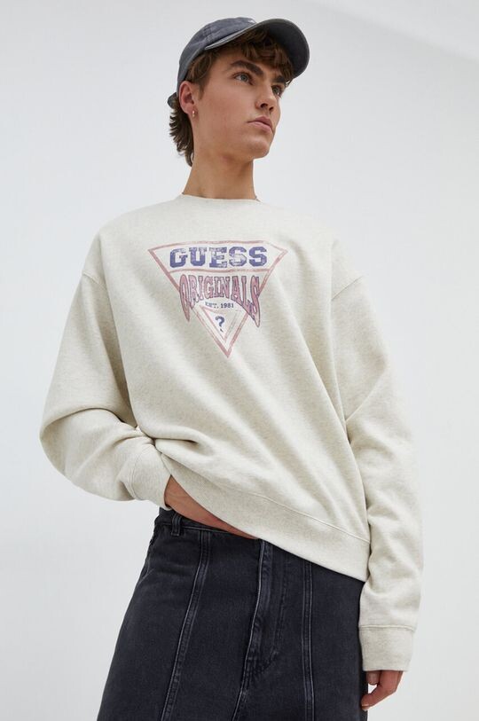 

Толстовка Guess Originals, бежевый