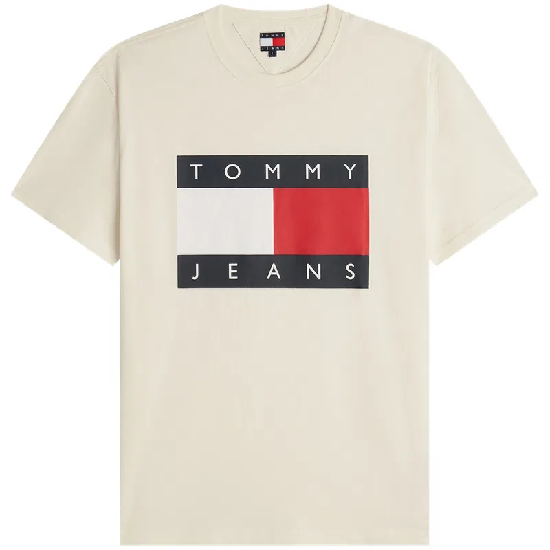 Футболка Tommy Hilfiger Ecru AEF