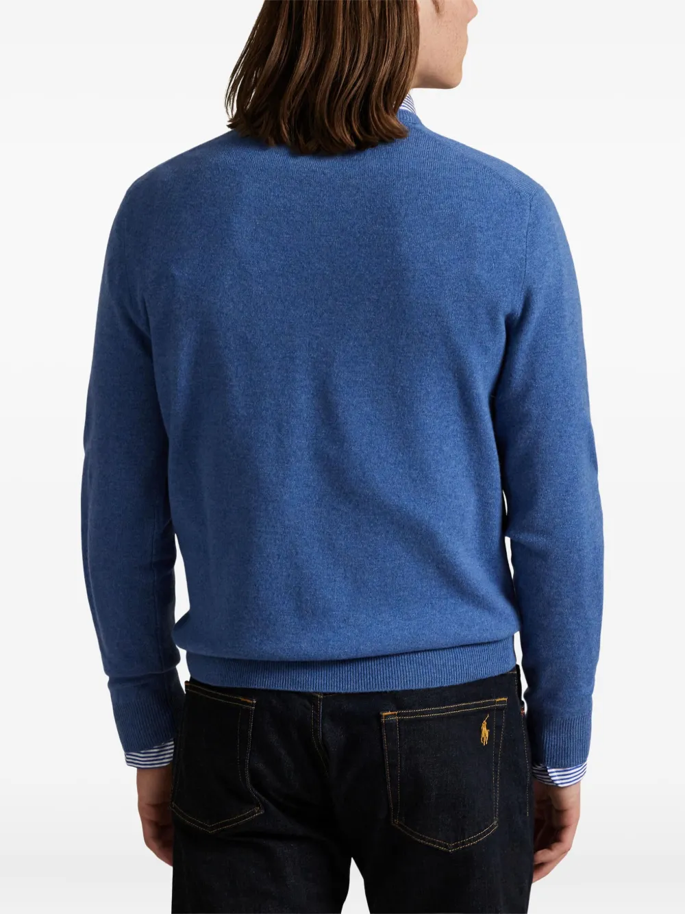 Свитер Polo Pony POLO RALPH LAUREN, синий — фото 4