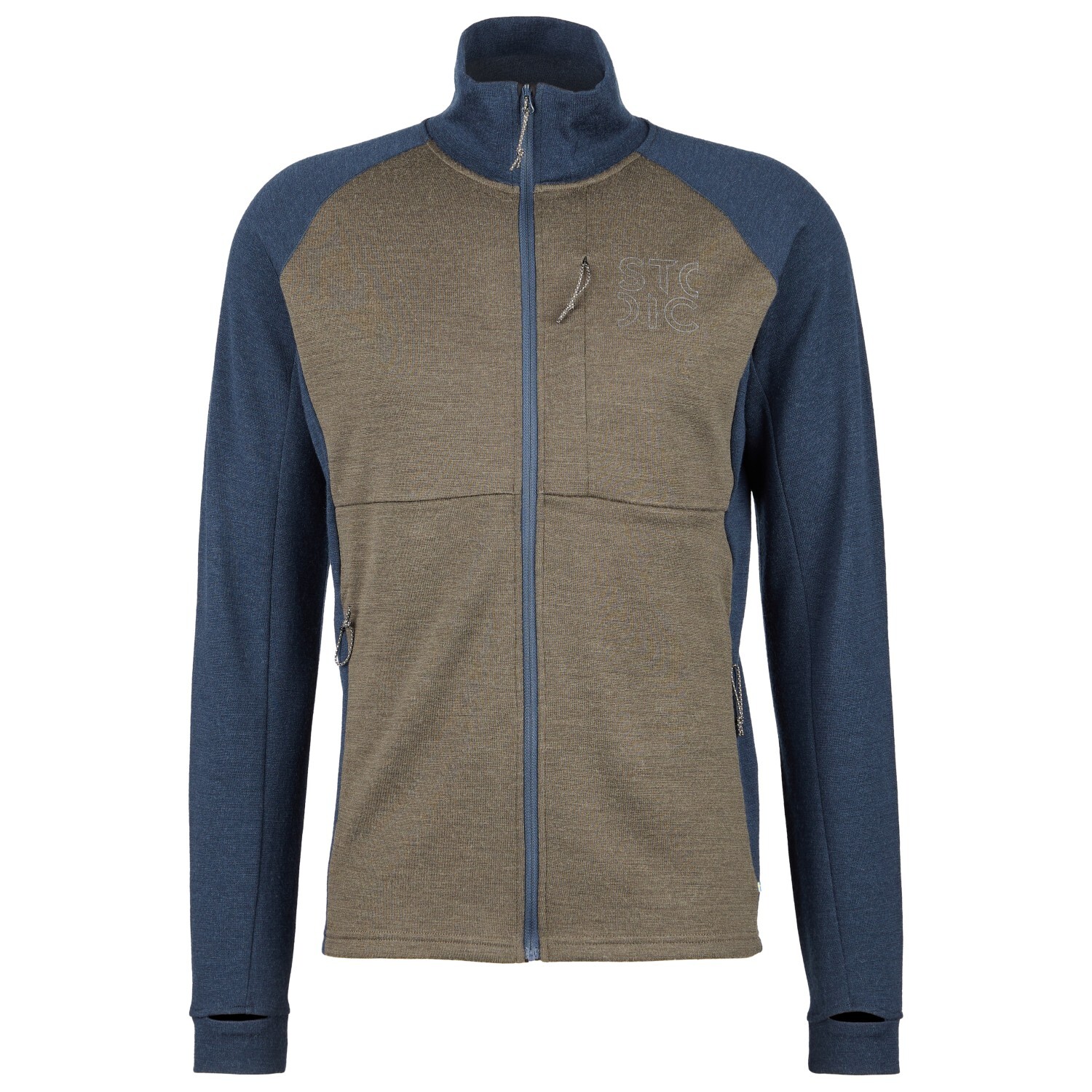 

Куртка из мериноса Stoic Merino260 StadjanSt, цвет Deep Brown/Dark Navy