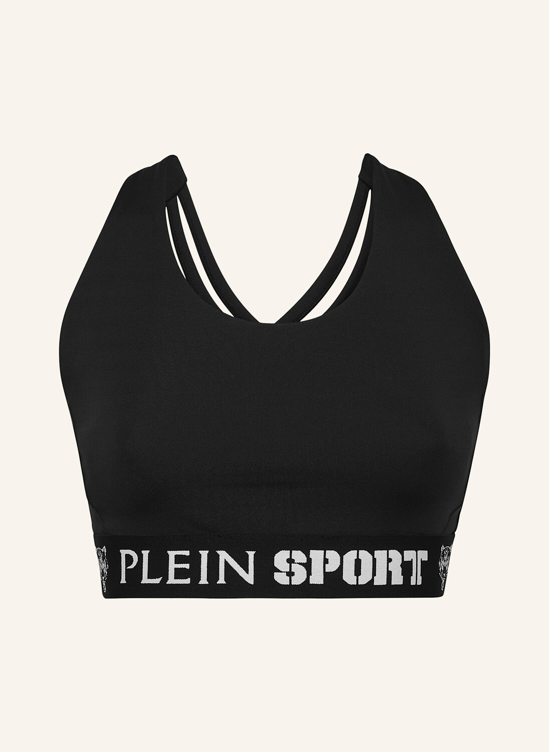 

Спортивный бюстгальтер Plein Sport, черный