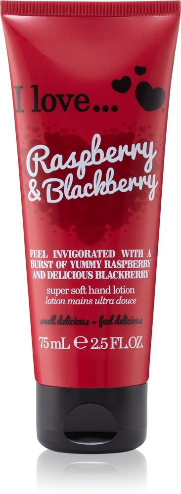 

Крем для рук с малиной и ежевикой I Love, 75 мл