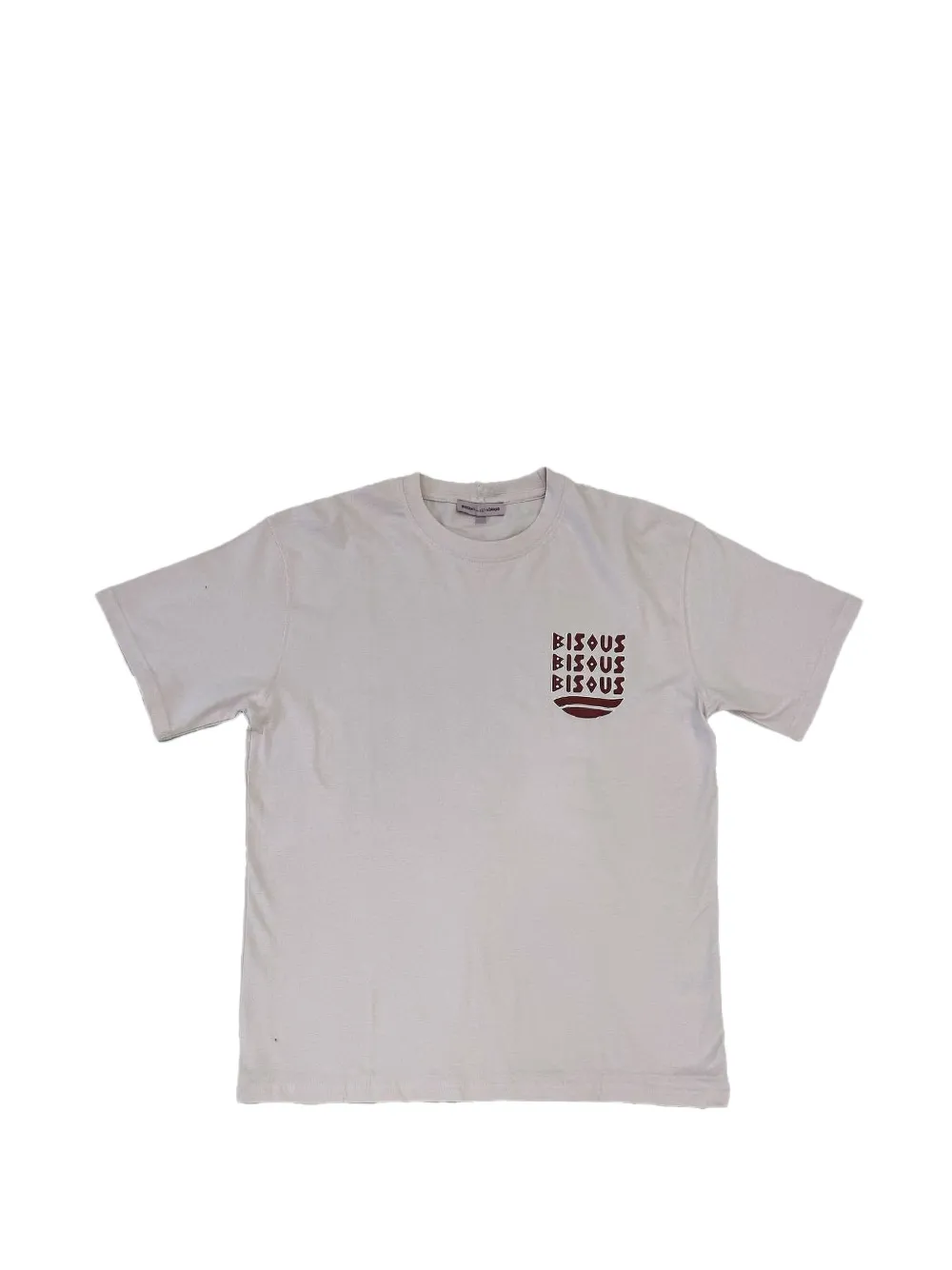 

Футболка с принтом Cap D'Agde Bisous Skateboards, розовый