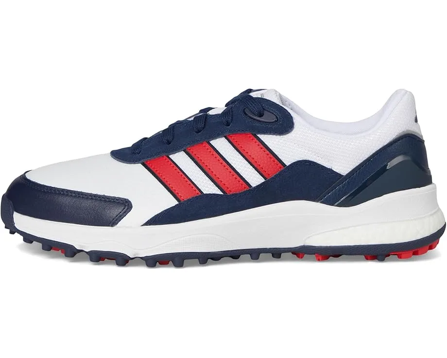 Кроссовки Adidas Golf SW 5540 Spikeless Golf Shoes, Footwear White/Pure Ruby/Collegiate Navy — фото 4