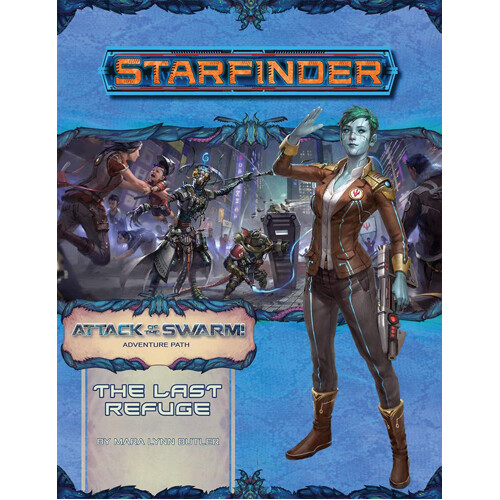 

Книга Starfinder Adventure Path: The Last Refuge (Attack Of The Swarm 2 Of 6)