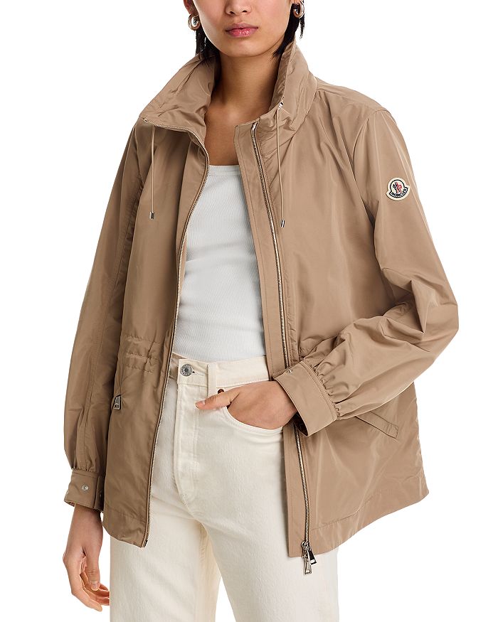 

Парка Enet с затягивающейся талией Moncler, коричневый/бежевый