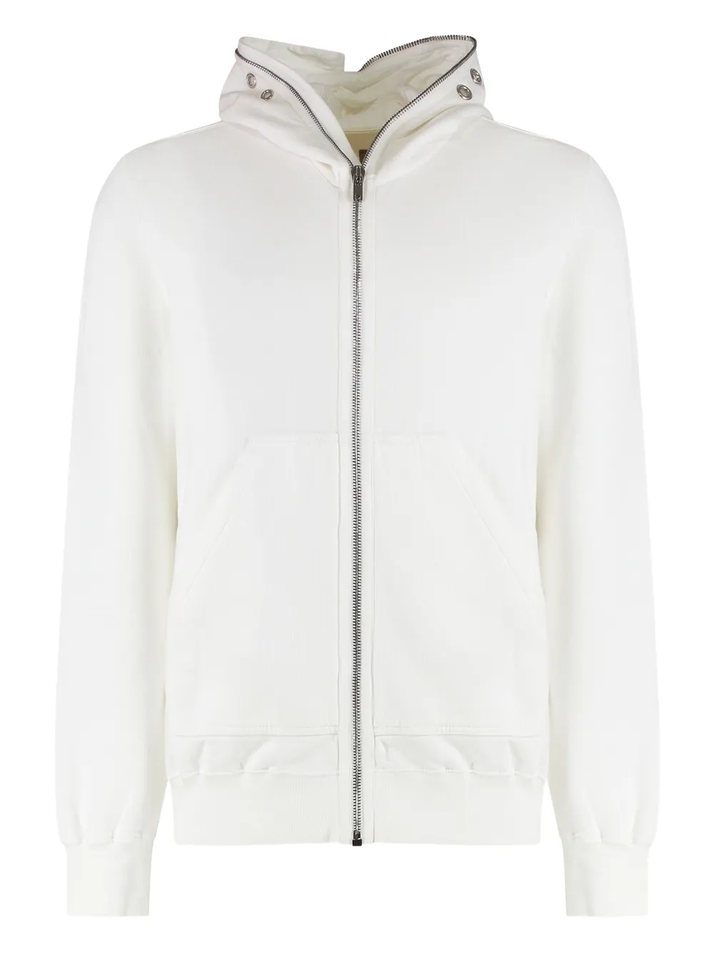 

Худи на молнии Rick Owens DRKSHDW, белый