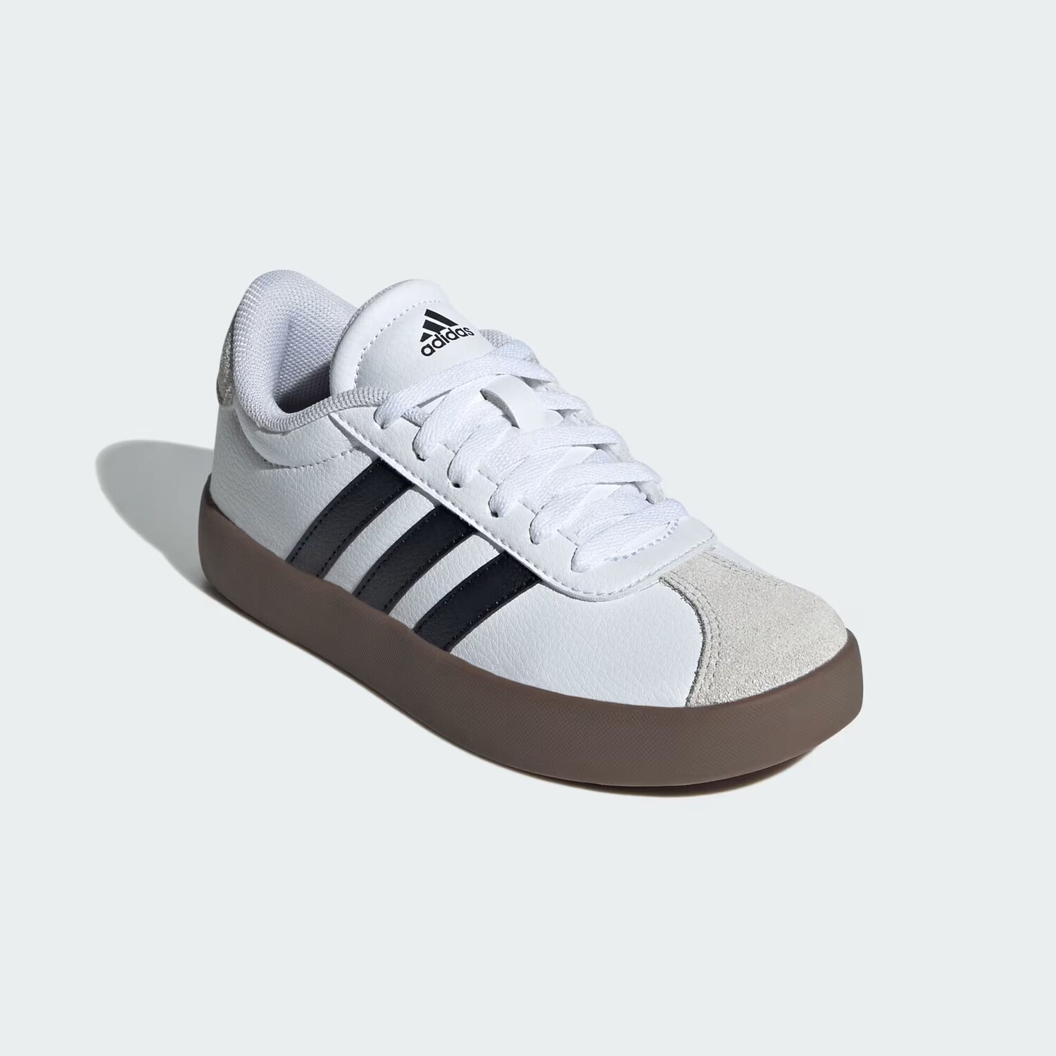 Кроссовки VL Court 3.0 Детские Adidas, цвет Cloud White/Core Black/Grey One — фото 4