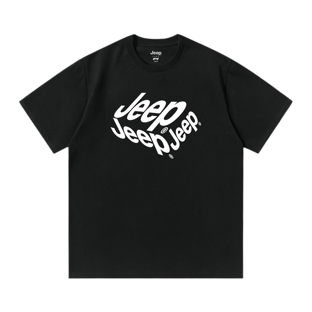 Футболка Unisex Crew Neck Moderate Jeep, темно-серый — фото 2