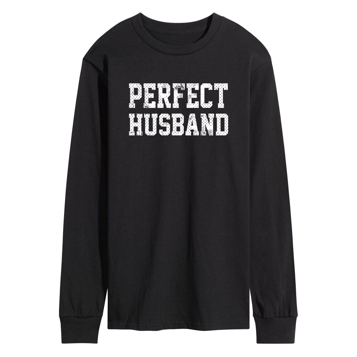 

Мужская футболка с длинными рукавами и рисунком Perfect Husband Licensed Character