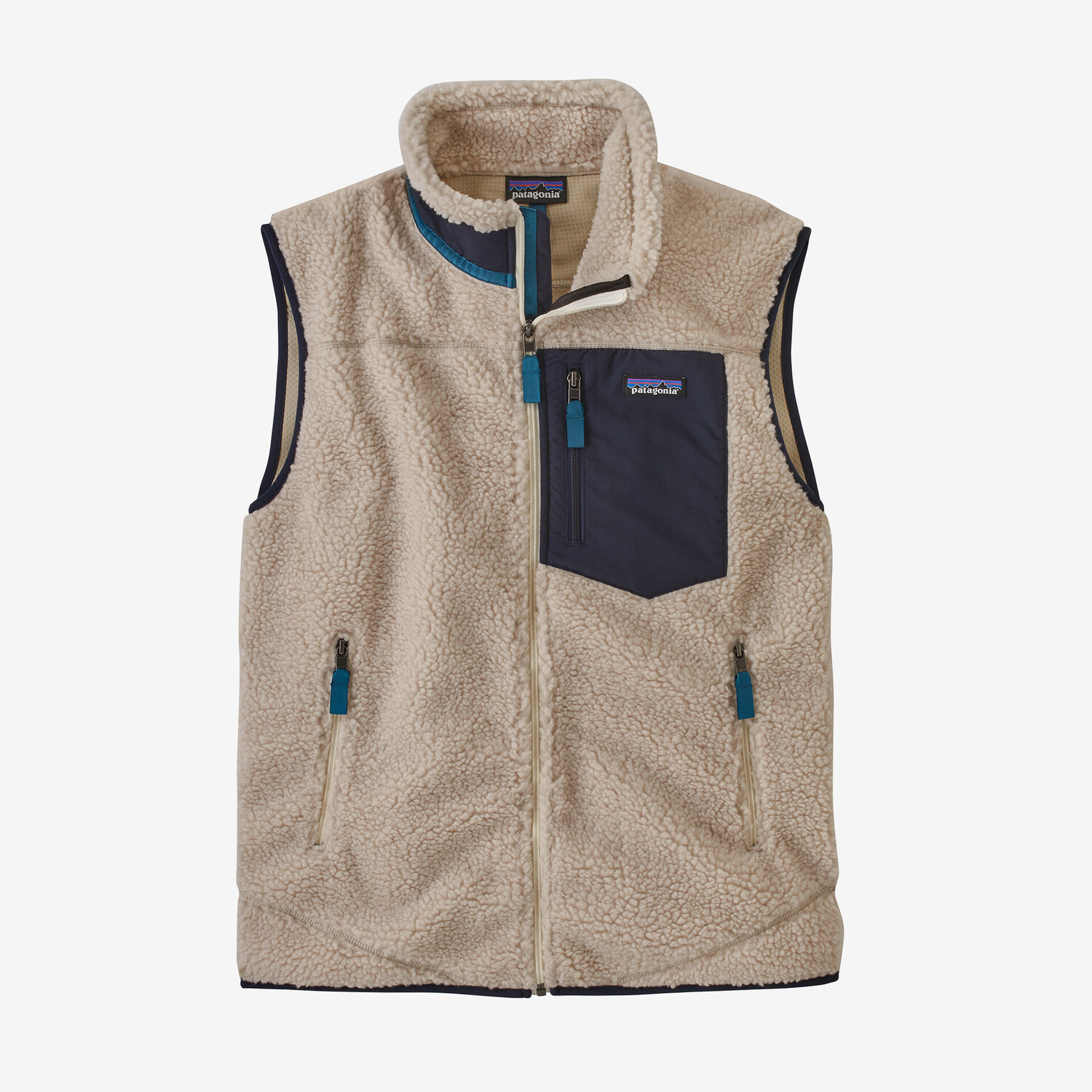 

Мужской классический флисовый жилет Retro-X Patagonia, естественный