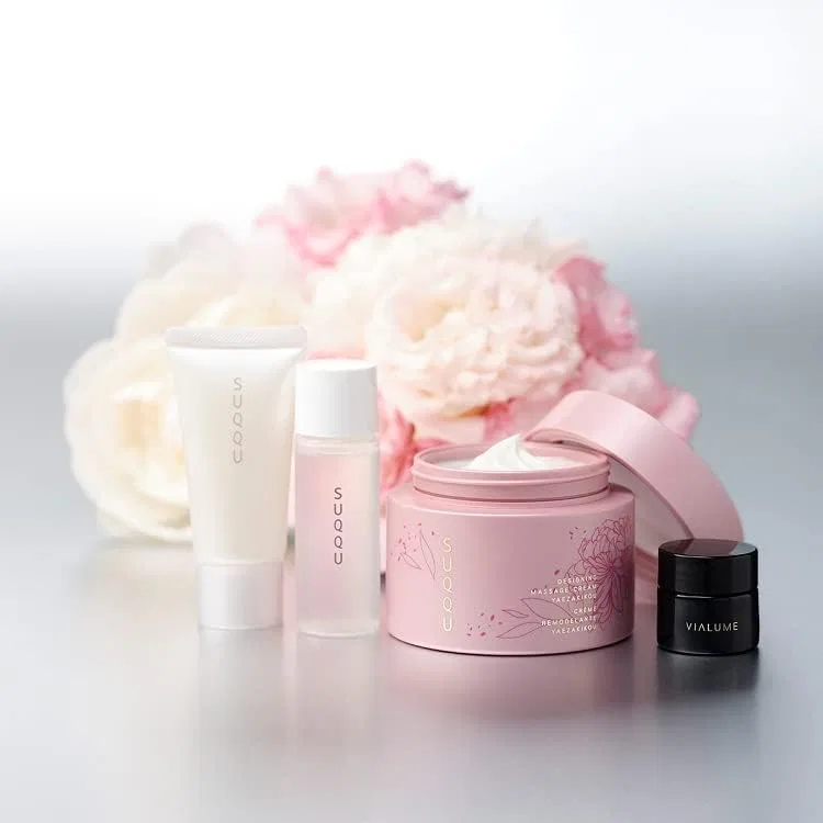 Крем для массажа лица SUQQU Sock Designing Massage Cream Yae Sakika Kit 200 г