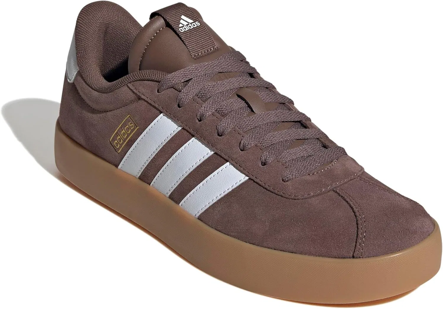 Мужские кроссовки Adidas Vl Court 3.0, Earth Strata Cloud White Gold Metallic — фото 3