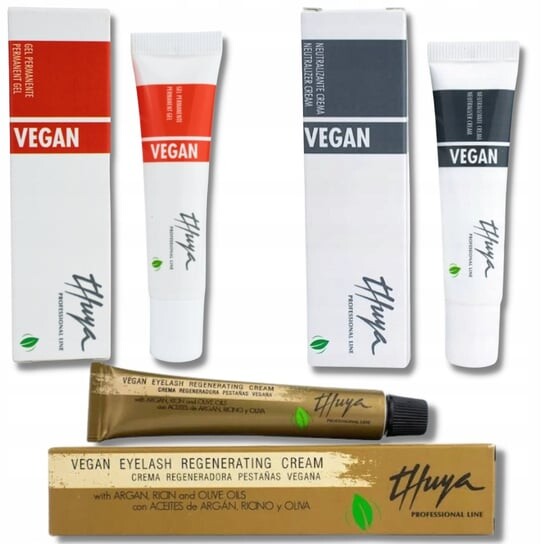 

Набор для ламинирования бровей и лифтинга ресниц, Thuya Vegan, 3 шт. Project Lashes