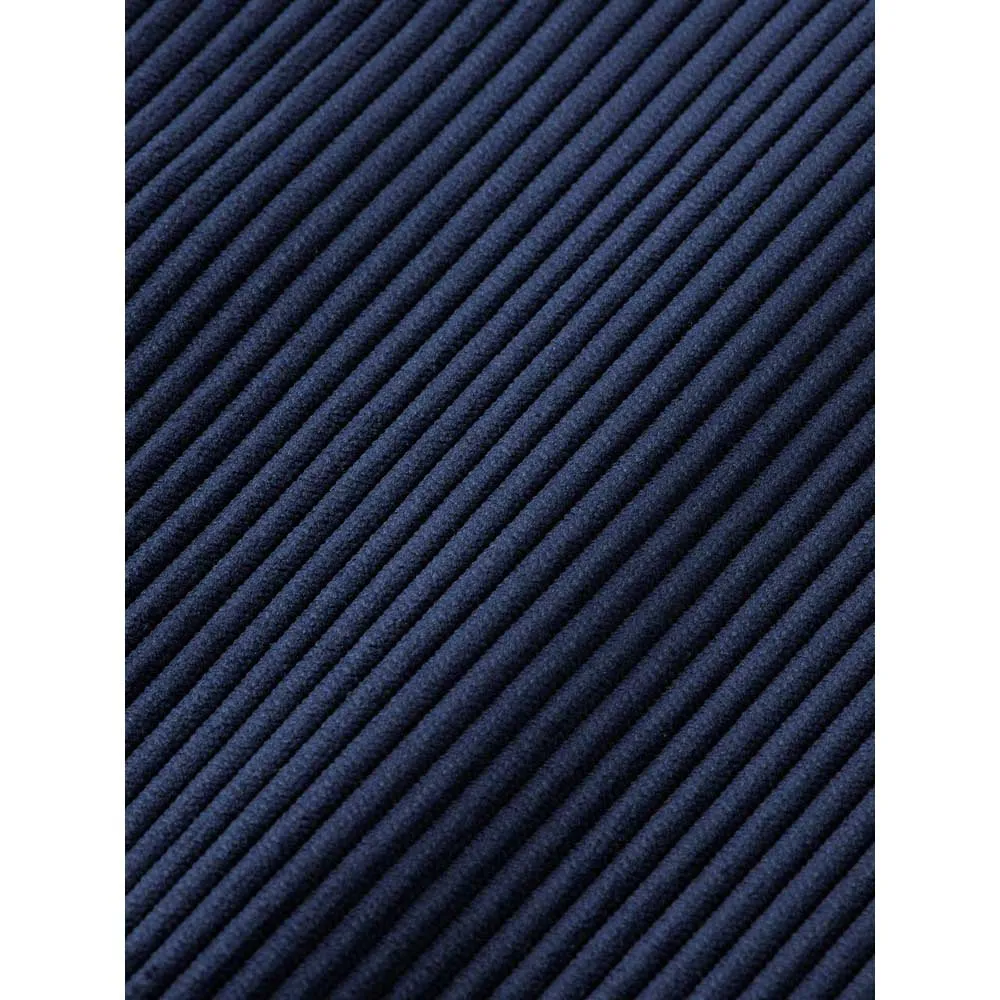 Платье с длинным рукавом Scotch & Soda Corduroy Ruffle Details, синий — фото 3