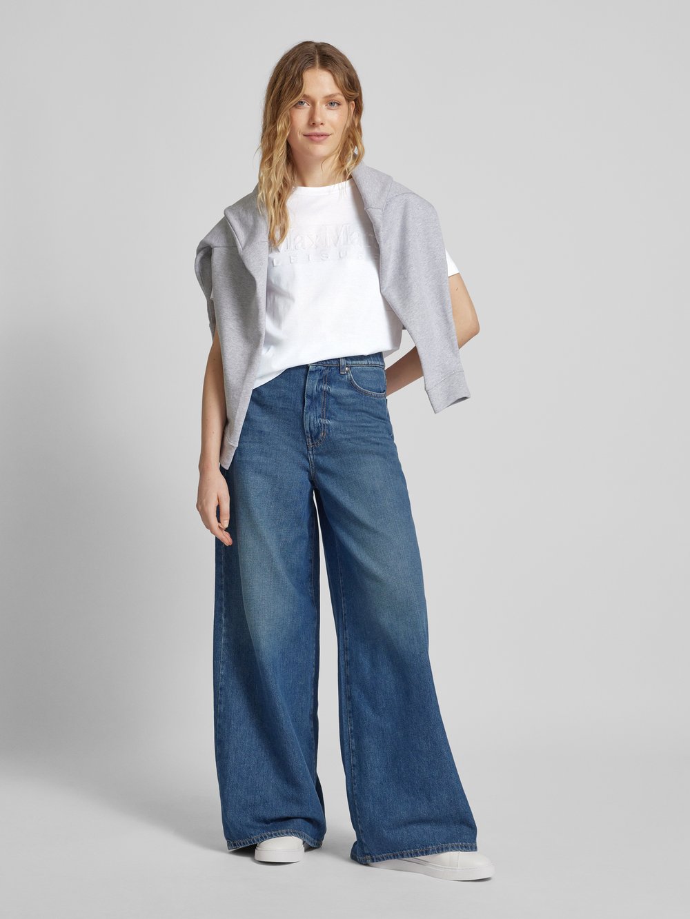 

Футболка с надписью на этикетке модель «PAGGIO» MM, белый