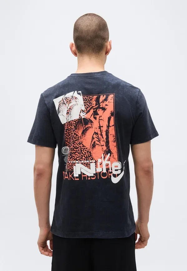 Футболка Nike Performance Tee asbury print t-shirt, черный