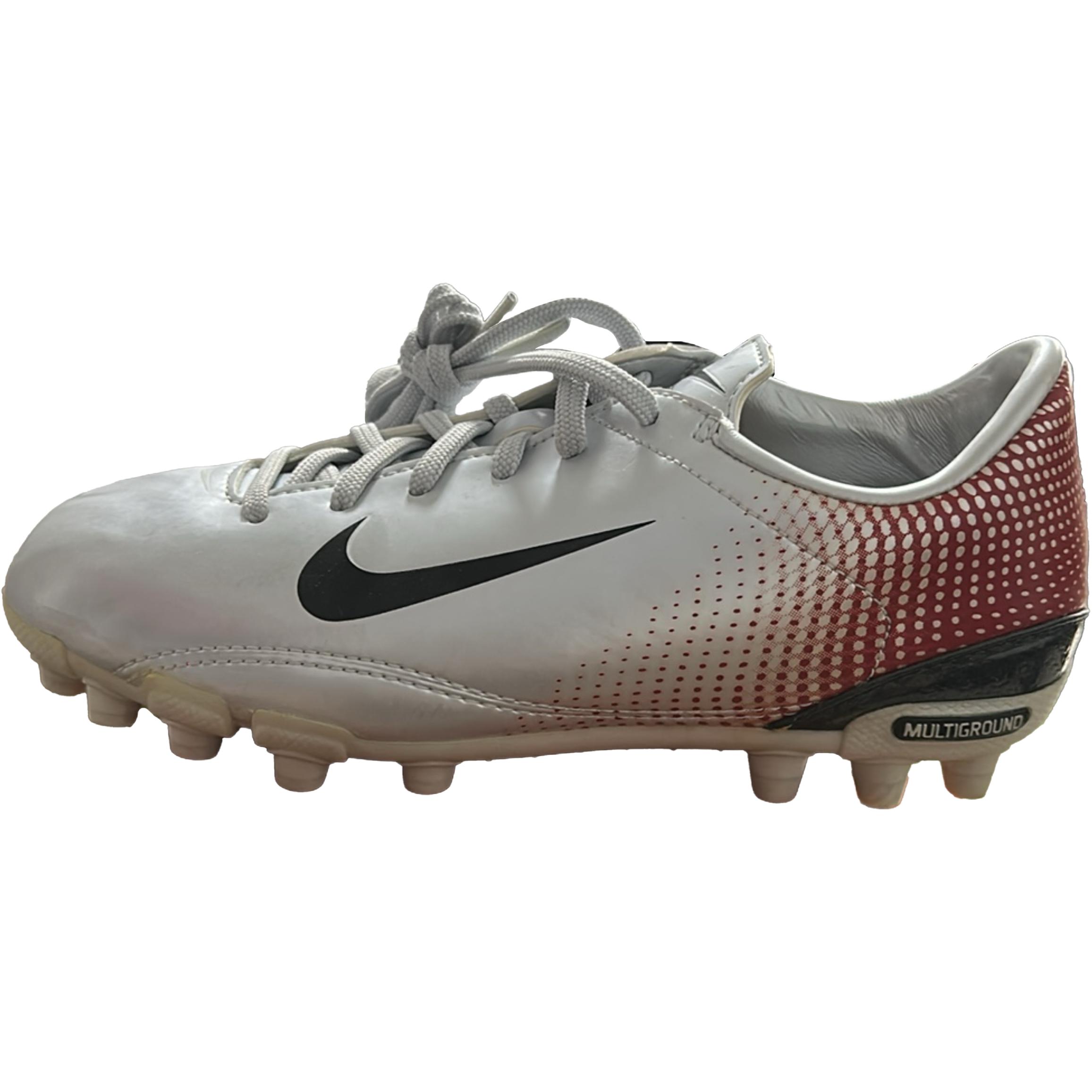 

Nike Износостойкие низкие детские футбольные бутсы White для подростков